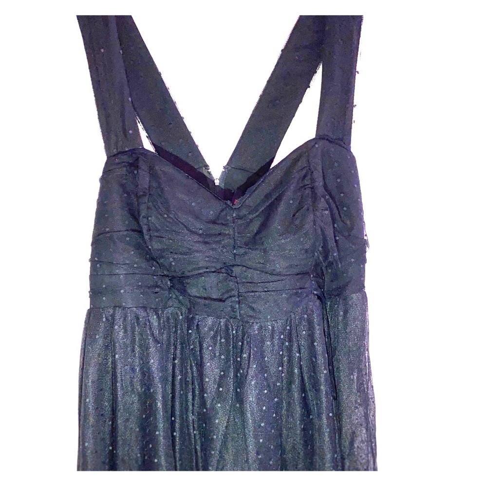 Tulle polka dot plus size dress